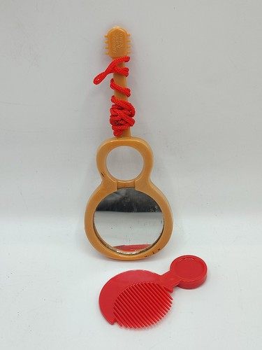 Specchietto con pettine - specchietto,