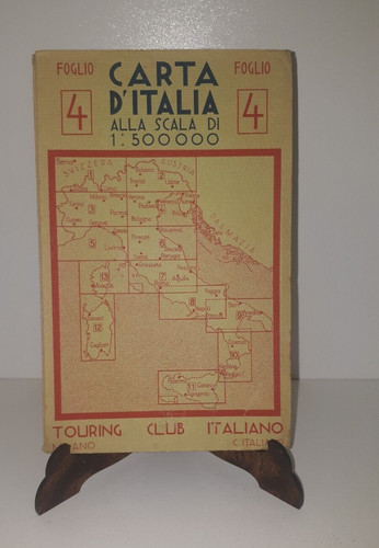 Carta italia touring club - d'italia,
