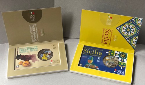 Italia 2021 monete emilia - italia,