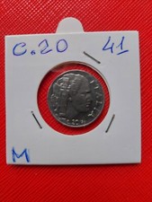  MONETA 20 CENTESIMI 1941 VITTORIO EMANUELE  III