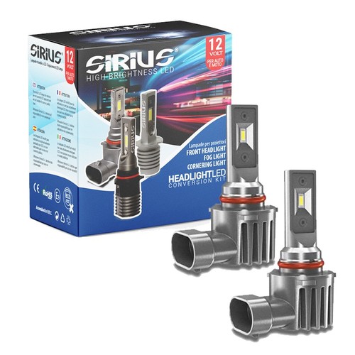 Kit lampade led sirius - lampade, h10/hb3
