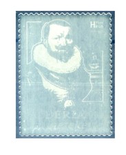 Netherlands. 2011 Silver Foil Laser Engraving.