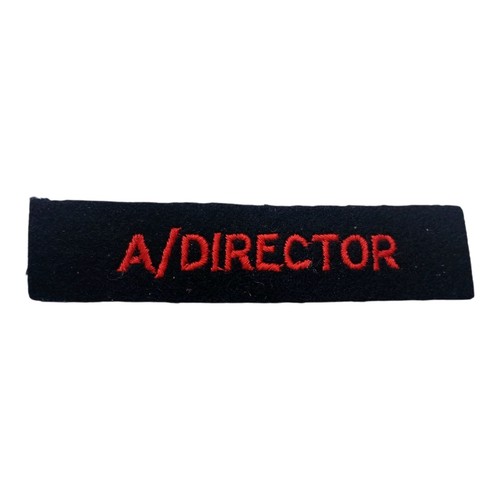 Director red cross uniform - a,