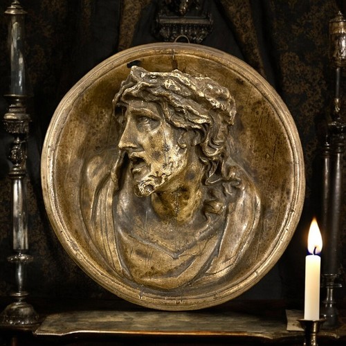 Antico altorilievo arte sacra