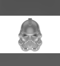 5 $ Elmo Soldato clone Star Wars 2021clone trooper silver 2 Oz Limited Edition