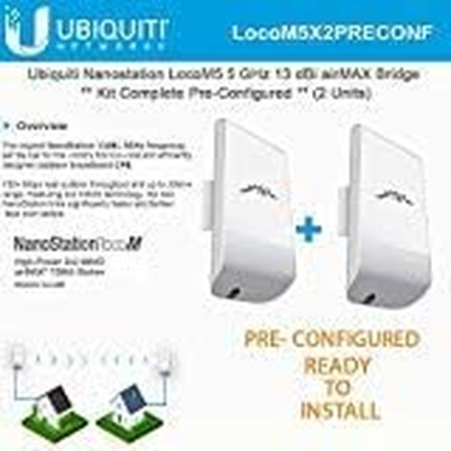 Ubiquiti locom5 kit ponte - locom5, x