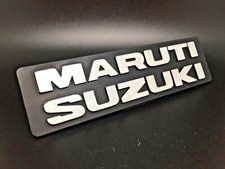 SUZUKI MARUTI LOGO SIGLA EMBLEMA FREGIO STEMMA SCRITTA TARGHETTA BADGE PLACCA