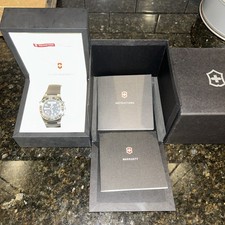Victorinox Swiss Army Chronograph Watch 24498 with Box and Papers