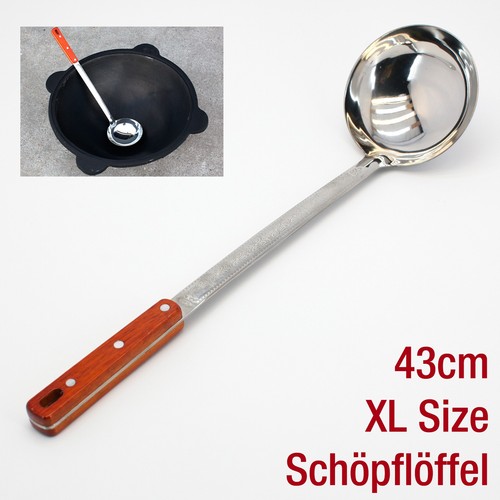43cm mestolo schiumaiolo - mestolo,