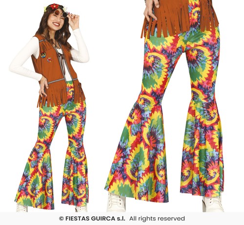 Pantaloni hippie zampa - pantaloni,