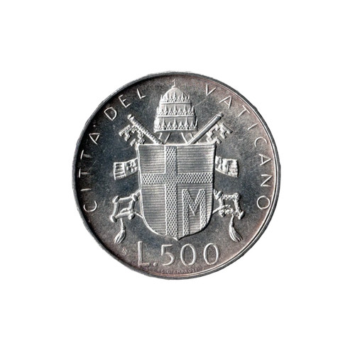 Moneta città del - città, 500