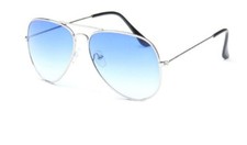 Occhiali aviatore da Sole con lenti protettive BLU SFUMATE UV400 Occhiale unisex