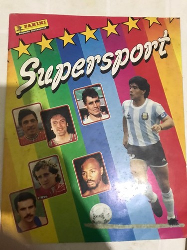 Album panini supersport - supersport, 1986