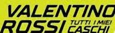 FASCICOLI CASCHI VALENTINO ROSSI SCEGLI DAL MENU A TENDINA 