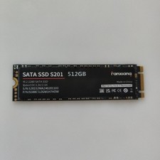 fanxiang 512GB SSD M.2 SATA, SLC Cache M.2 2280 3D NAND SATA III 6 GB/s
