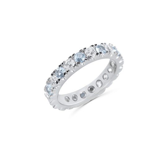Anello veretta acquamarina - anello,