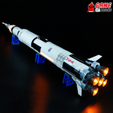 Kit Luci LED per NASA Apollo Saturn V - Compatibile con LEGO® 21309 (Classico)