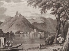 Lugo Emilia-Romagna Ravenna Incisione Metà '800