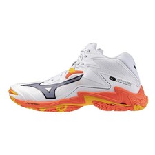Scarpe da Pallavolo Mizuno - Wave Lightning Z8 White/FieryCoral2/Citrus (unisex)