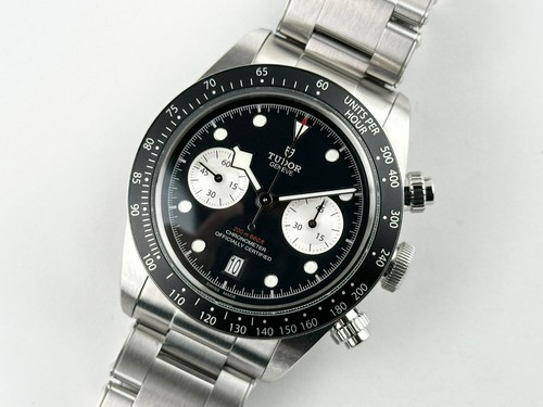 Tudor black bay chrono - black, reverse