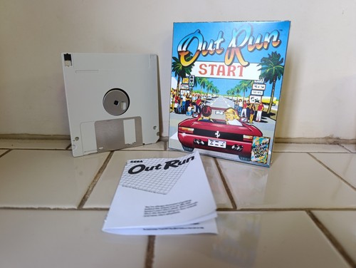 Out run gold floppy - run, us