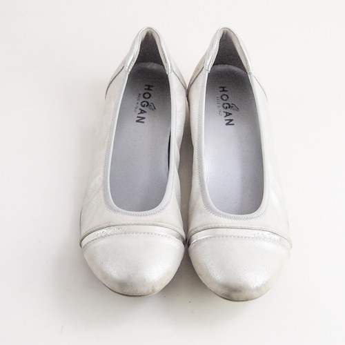 Hogan ballerine grigio argento - hogan,