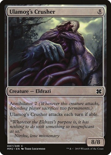 Mtg ulamog crusher exc - ulamog's,