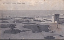 LIVORNO - Terrazza Costanzo Ciano, Cartolina 1929