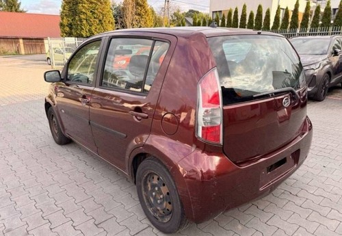 Daihatsu sirion 2009 - 2009, arrière