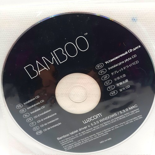 Wacom bamboo tablet driver - tablet,