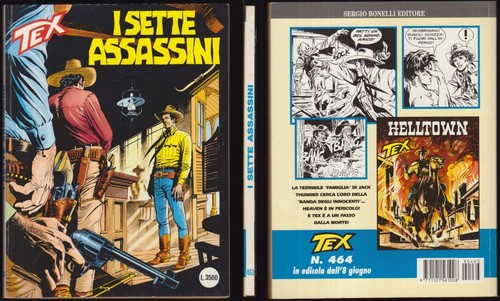 Tex 463 sette assassini - tex,