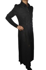 abito lungo con coulisse in