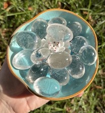 Quarzo Ialino Clear Quartz 1 pietra Chakra Cristallo wicca Meditazione Pietra