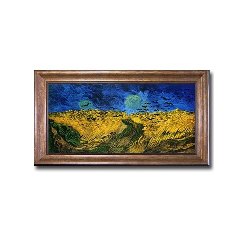 Corvi incorniciati bronzo - in,
