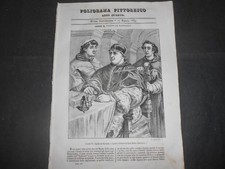 1839 RAFFAELLO LEONE X MUSEO BORBONICO NAPOLI MEHEMET ALI PASCIA’ EGITTO