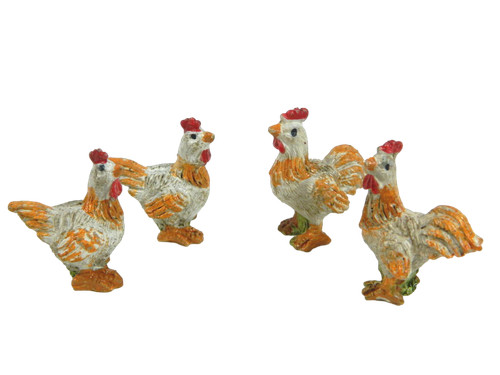 Famiglia con gallinacei per - famiglia,