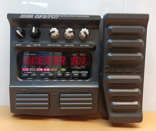 Zoom gfx 707 guitar effects - zoom,