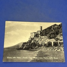 RIVIERA DELLE PALME CAPO CERIALE E CASA MARINA STELLA M Cartolina Bianco E Nero