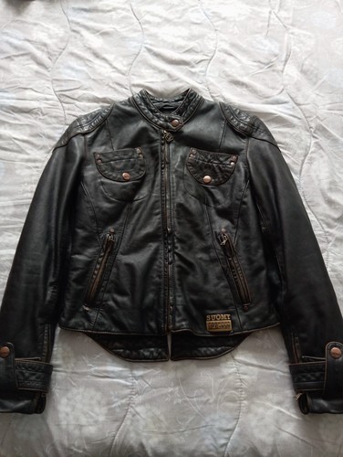 Giubbotto pelle donna suomy - pelle,