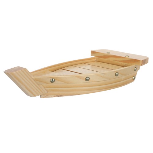 Piatto sushi in legno - piatto,