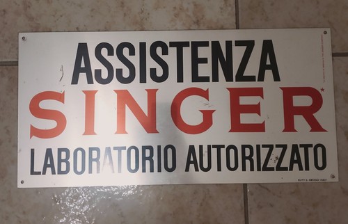 Insegna assistenza singer - insegna,