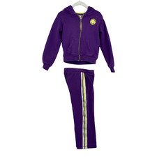 Girl Size 4T 2pc Outfit Purple