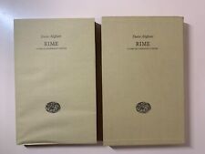 Rime di Dante Alighieri cura