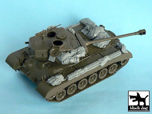 Black dog m26 pershing - black, us