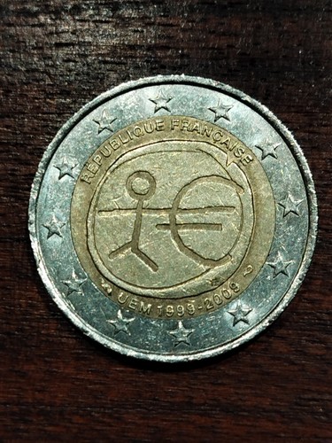 Rara moneta euro uem - moneta, omino
