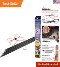 Kit pulizia camino rotante SootEater facile da usare - Efficiente ed economico