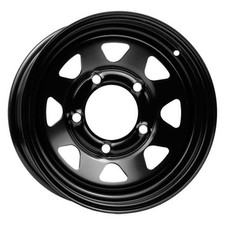 CERCHIO IN FERRO DOTZ DAKAR DARK PER DAIHATSU FEROZA 7X15 5X139.7 BLACK LKW