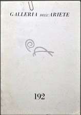 Gilberto Zorio, Invito-libro d'artista Galleria dell'Ariete, mostra n. 192, 1975