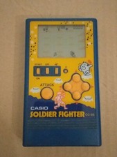 CASIO SOLDIER FIGHTER CG-86 GAME CONSOL GIAPPONE 1984 GIOCO ELETTRONICO FUNZIONA