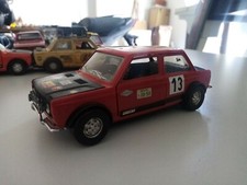 Polistil/politoys S7 SCALA 1/25 FIAT 128 RALLY rosso/bordo colore rarissimo 